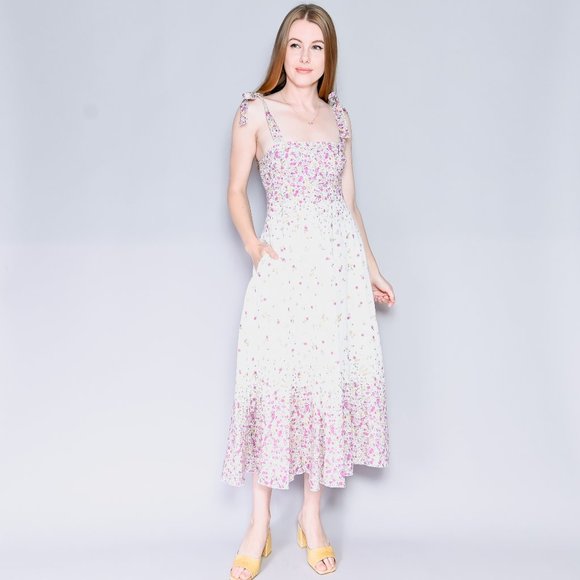 Zimmermann | Dresses | Zimmermann Carnaby Floralprint Linen Midi Dress |  Poshmark